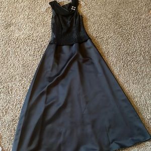 Black formal dress